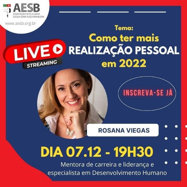 Palestra com Rosana Viegas - Palestras de Sucesso