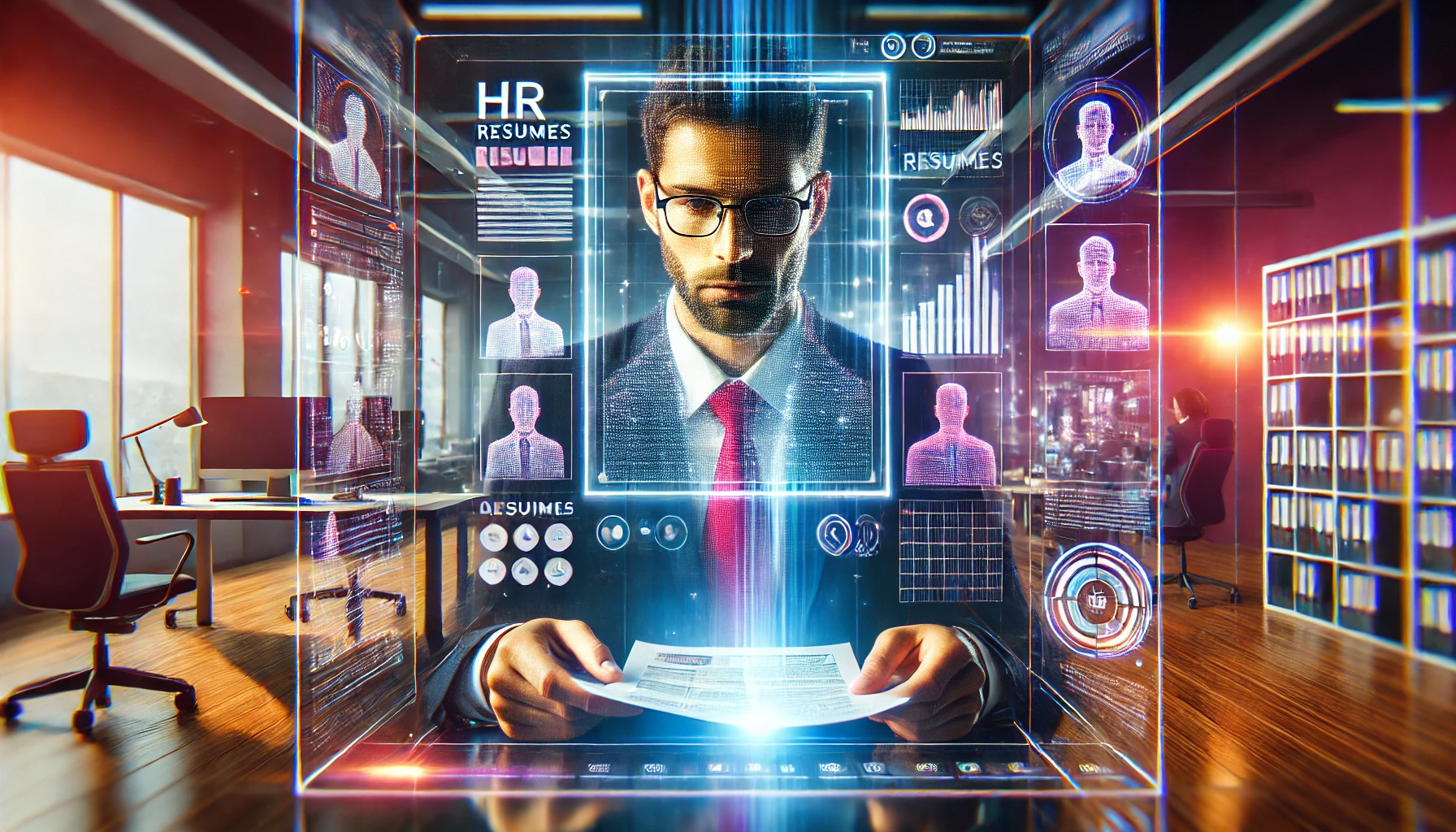 Profissional de RH desenvolvendo estratégias para atrair talentos, representando a importância de técnicas inovadoras em gestão de pessoas.