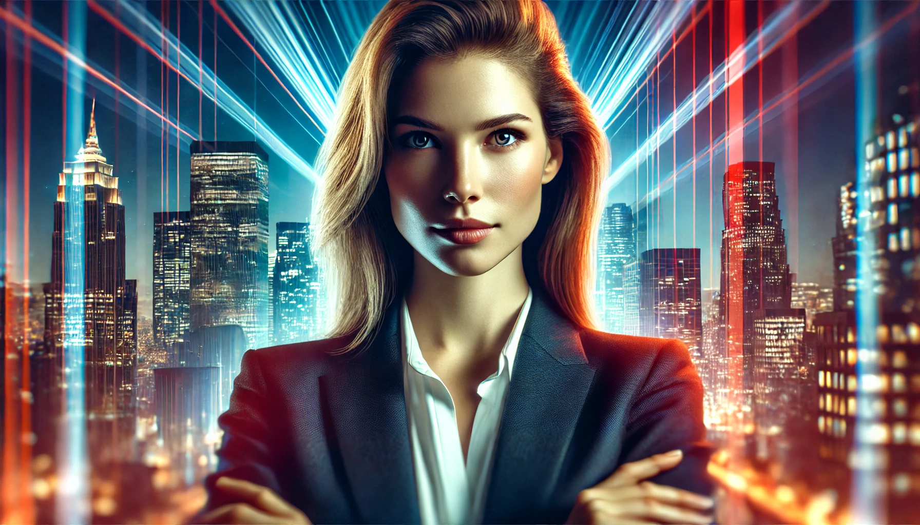 Mulher confiante em ambiente corporativo, simbolizando como desbloquear o sucesso no trabalho superando a falta de merecimento.