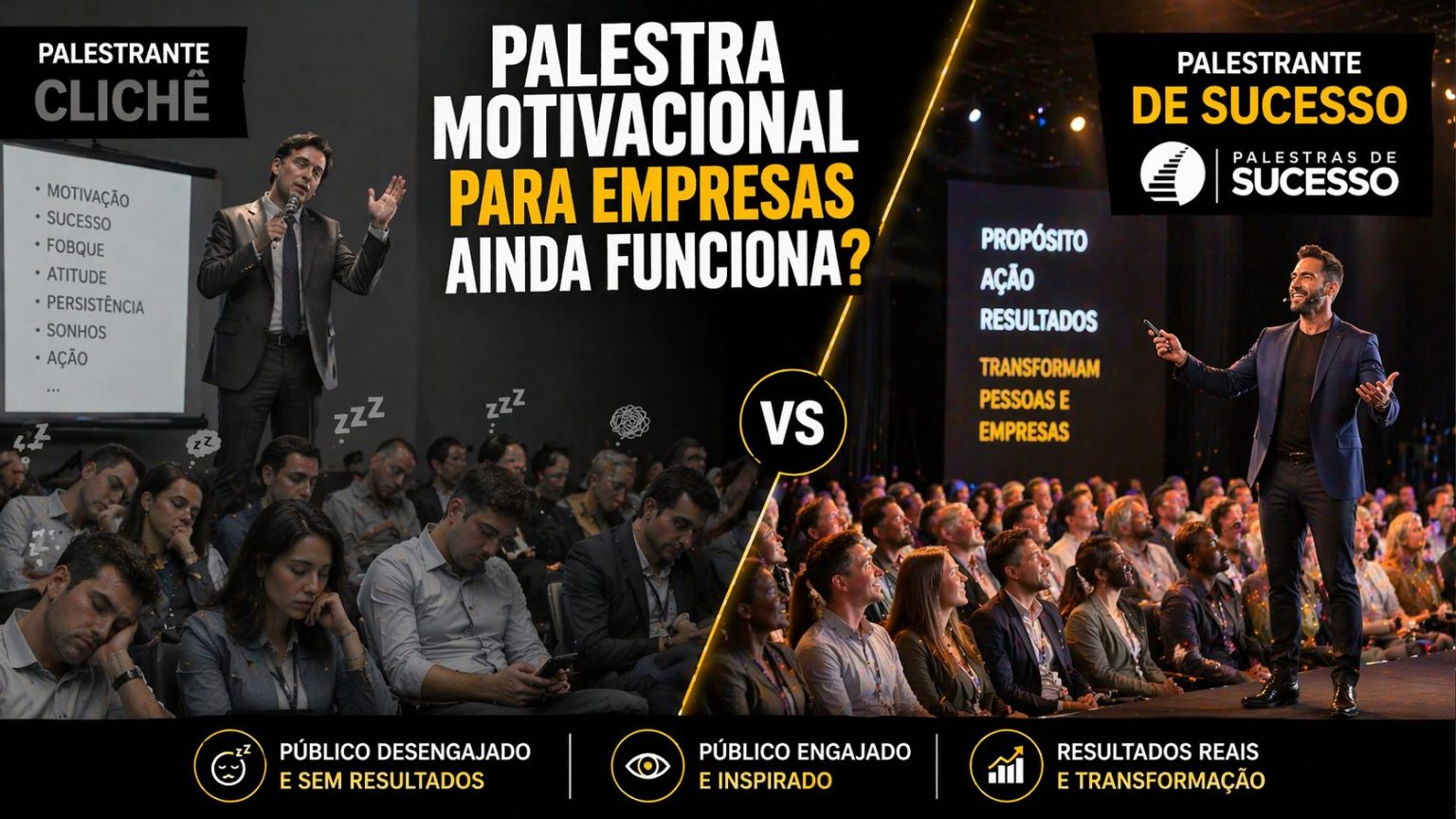 Palestra motivacional para empresas ainda funciona? - Palestras de Sucesso