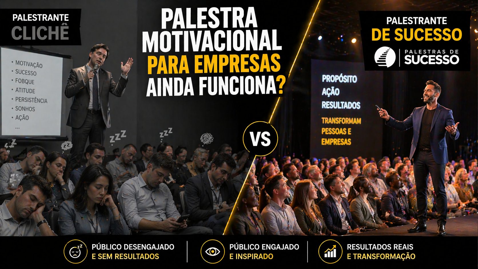 Palestra motivacional para empresas ainda funciona? - Palestras de Sucesso
